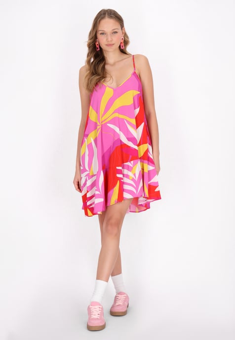 Mymo jurk vrouwen roze veelkleurig - Image 2
