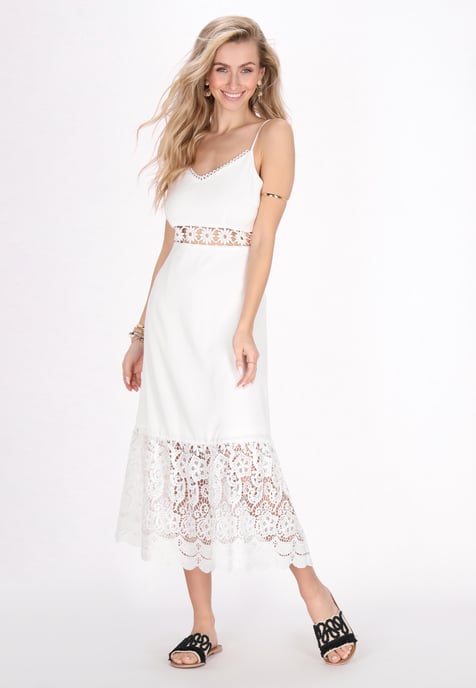 IZIA jurk vrouwen wit - Image 3