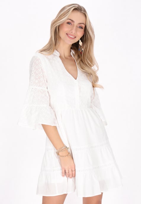 IZIA jurk vrouwen wit - Image 3