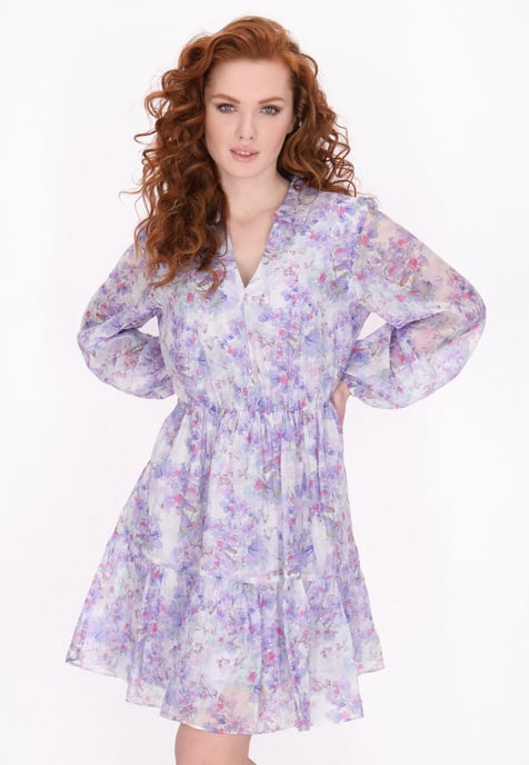 Dreimaster jurk vrouwen grijs - Image 3