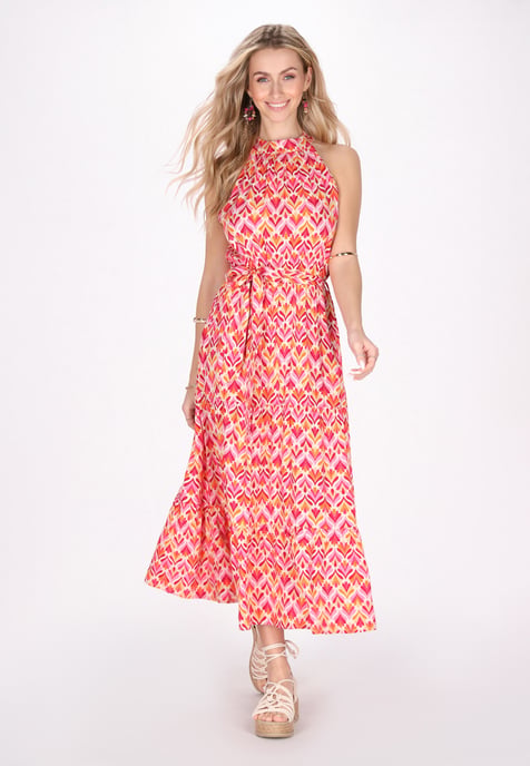 IZIA jurk vrouwen roze veelkleurig - Image 3