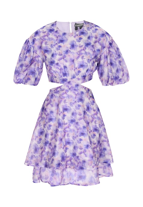 Dreimaster jurk vrouwen lila - Image 1