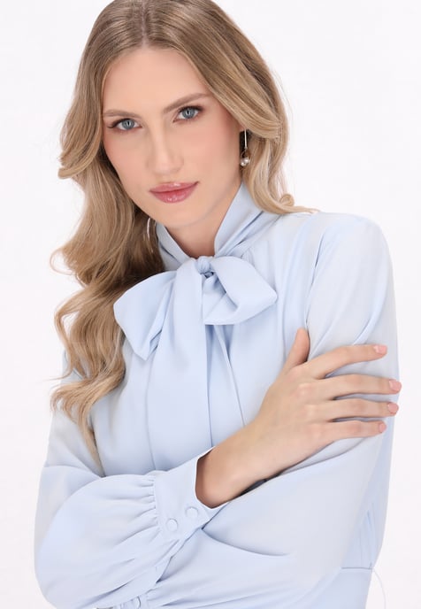 Dreimaster jurk vrouwen lichtblauw - Image 5