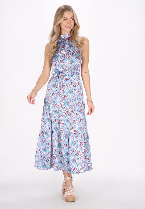 IZIA jurk vrouwen blauw veelkleurig - Image 2