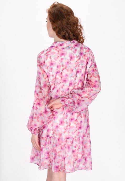 Dreimaster jurk vrouwen roze - Image 4
