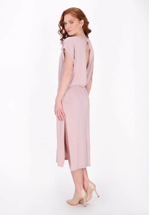 Dreimaster jurk vrouwen vintage roos - Image 4
