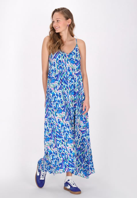 Mymo jurk vrouwen blauw veelkleurig - Image 3