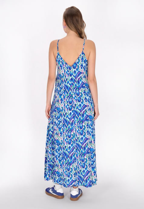 Mymo jurk vrouwen blauw veelkleurig - Image 4