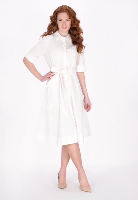 Dreimaster jurk vrouwen wit - Image 2