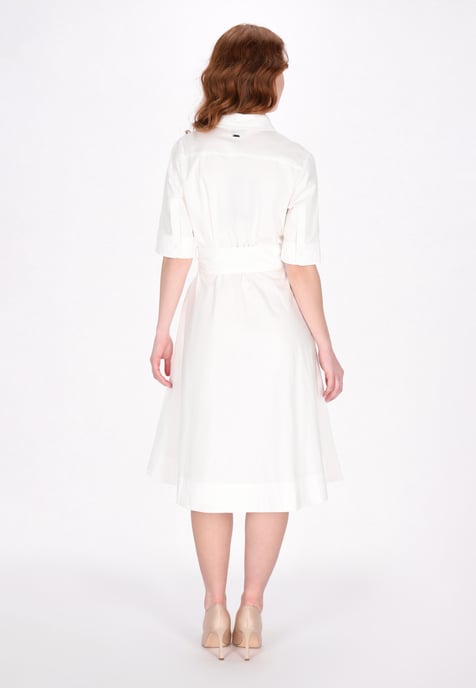 Dreimaster jurk vrouwen wit - Image 4
