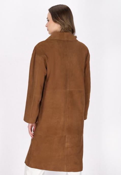 Dreimaster jas vrouwen cognac - Image 4