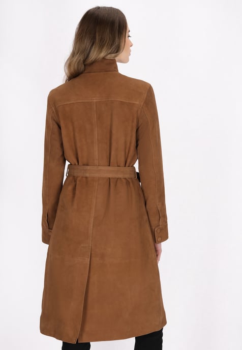 Dreimaster jas vrouwen cognac - Image 4