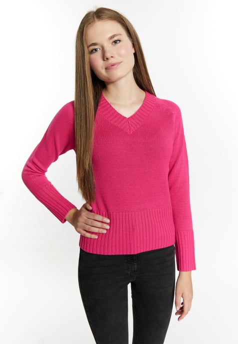 Mymo Knitted pullover women pink - Image 3