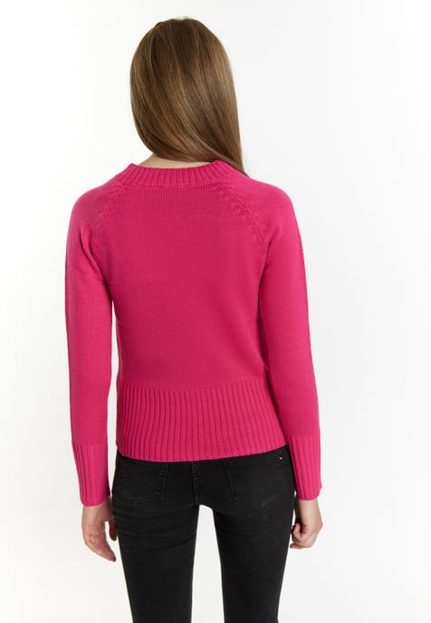 Mymo Knitted pullover women pink - Image 4