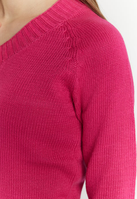 Mymo Knitted pullover women pink - Image 5