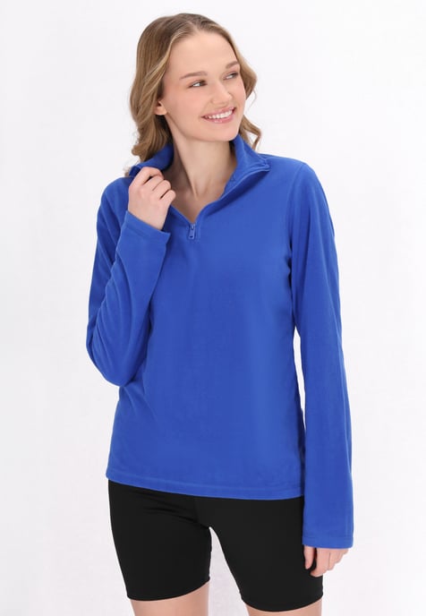Mymo Fleece trui Dames KONING BLAUW - Image 3