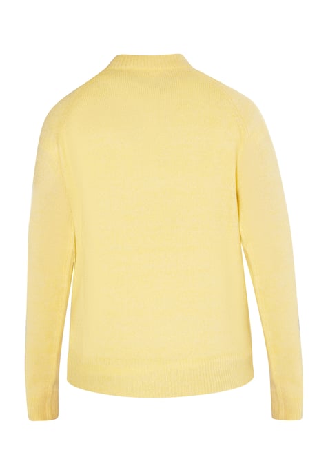 Mymo Knitted pullover women light yellow - Image 2