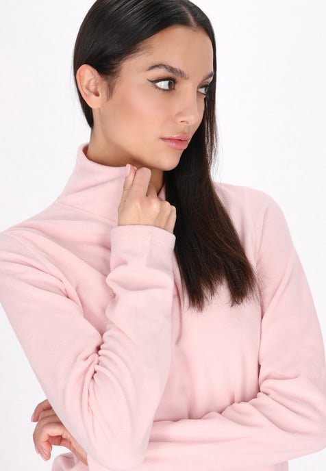 Mymo Fleece trui Dames lichtroze - Image 5
