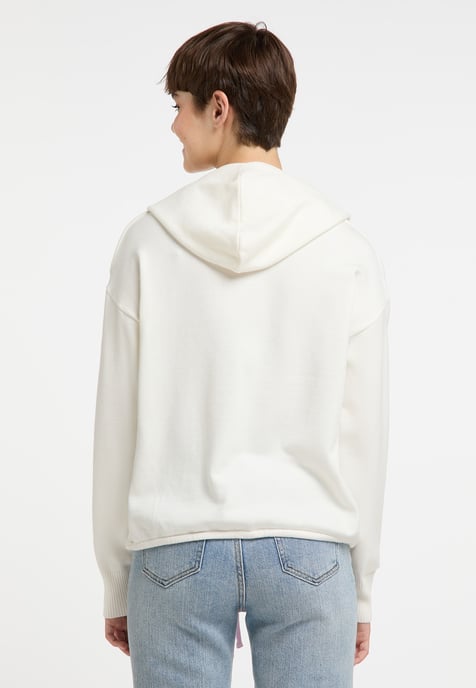 Mymo Knitted pullover women white - Image 4