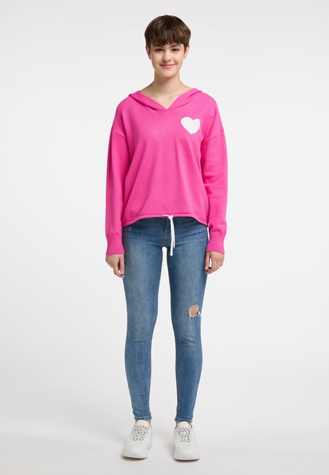 Mymo Knitted pullover women pink - Image 2
