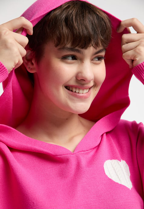 Mymo Knitted pullover women pink - Image 5