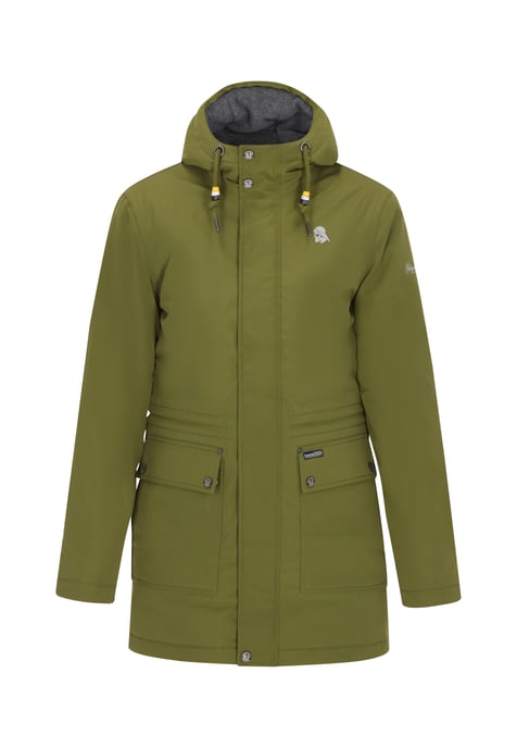 Schmuddelwedda Parka Heren olijf - Image 1