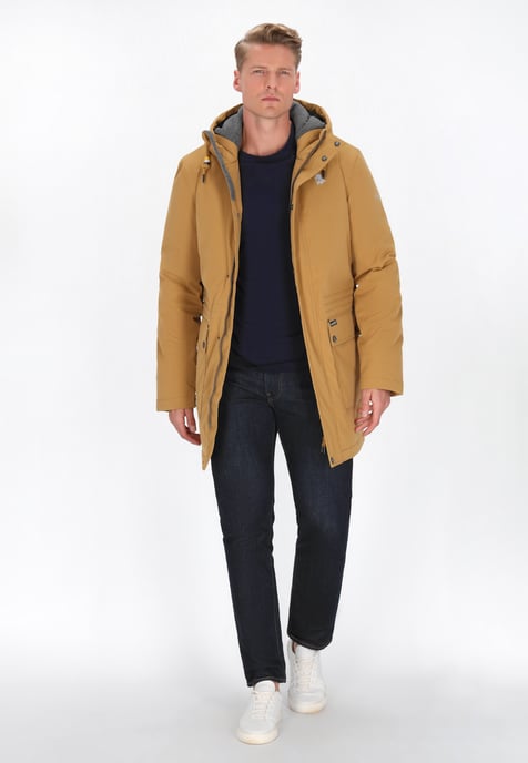 Schmuddelwedda Parka Heren beige - Image 2