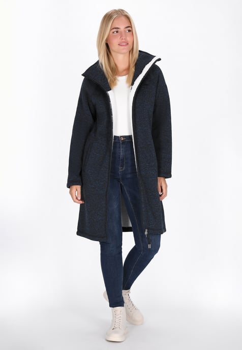 Schmuddelwedda Jas vrouwen marineblauw gemêleerd - Image 2