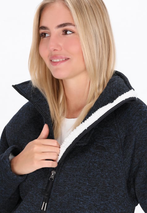 Schmuddelwedda Jas vrouwen marineblauw gemêleerd - Image 5