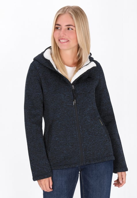 Schmuddelwedda Jas vrouwen marineblauw gemêleerd - Image 3