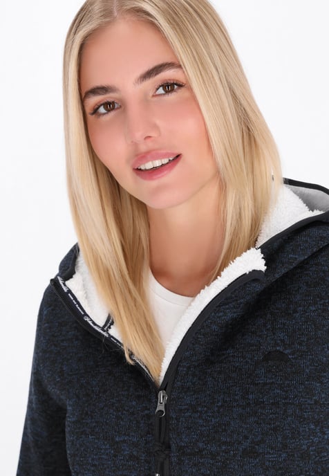 Schmuddelwedda Jas vrouwen marineblauw gemêleerd - Image 5
