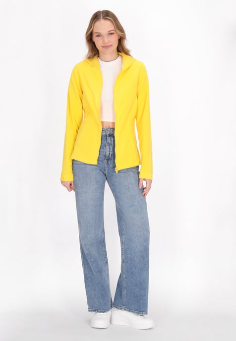 Mymo Fleece jas Dames geel - Image 2