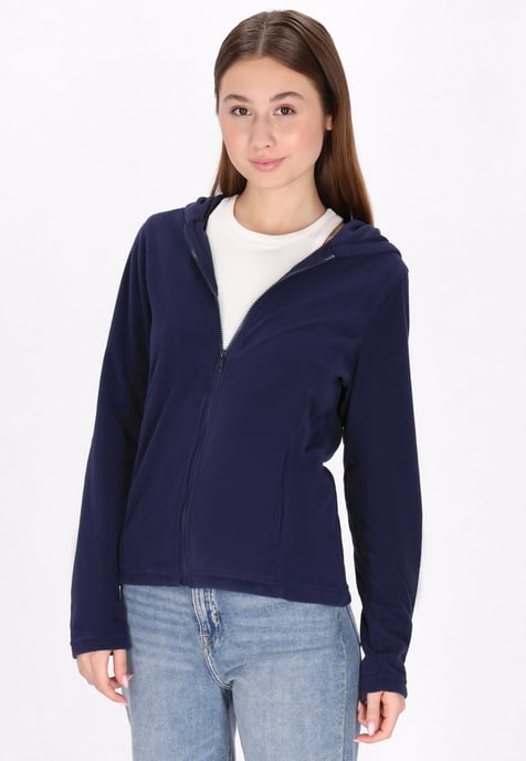 Mymo Fleece jas Dames marine - Image 3