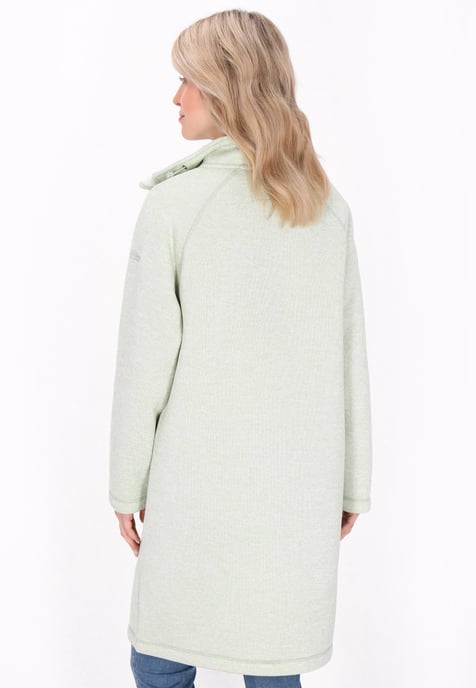 Schmuddelwedda Jas vrouwen saliegroene melange - Image 4