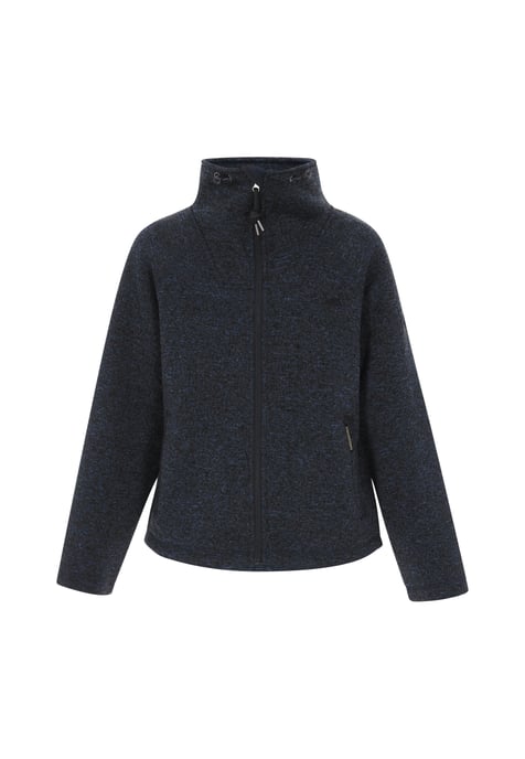 Schmuddelwedda Jas vrouwen marineblauw gemêleerd - Image 1