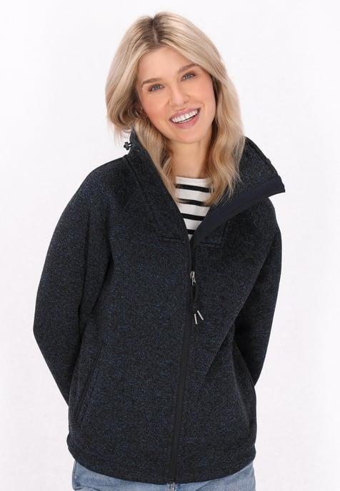 Schmuddelwedda Jas vrouwen marineblauw gemêleerd - Image 3