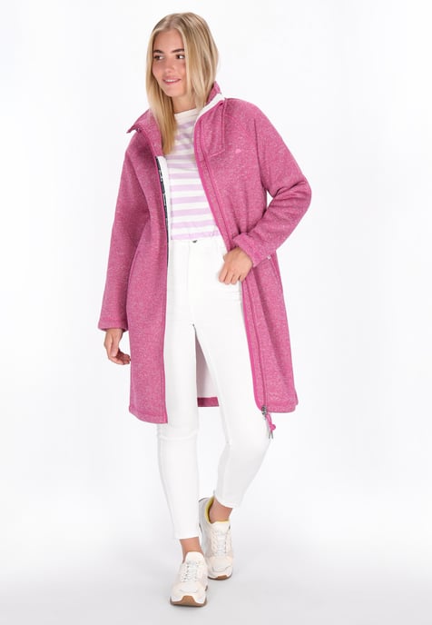 Schmuddelwedda Jas vrouwen roze melange - Image 2