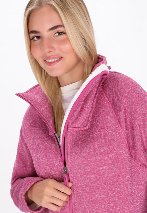 Schmuddelwedda Jas vrouwen roze melange - Image 5