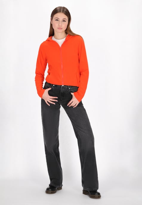Mymo Fleece jas Dames oranje - Image 2