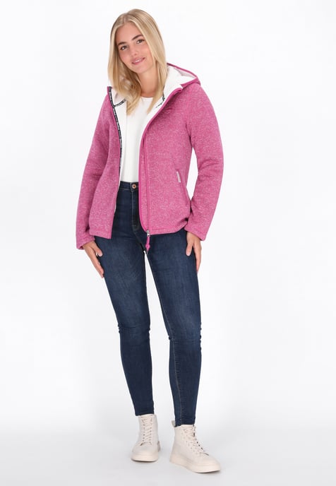 Schmuddelwedda Jas vrouwen roze melange - Image 2