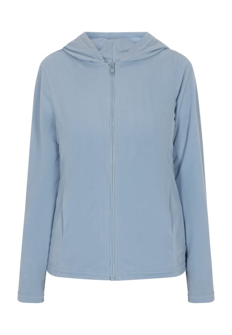Mymo fleece jacket women light blue - Image 1