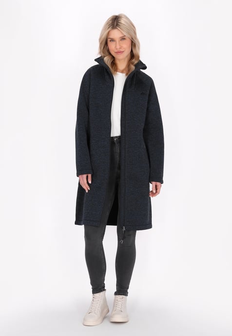 Schmuddelwedda Jas vrouwen marineblauw gemêleerd - Image 2