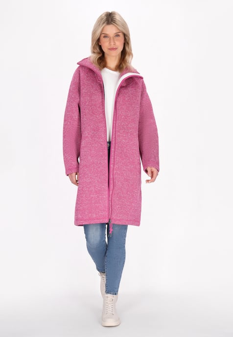 Schmuddelwedda Jas vrouwen roze melange - Image 2