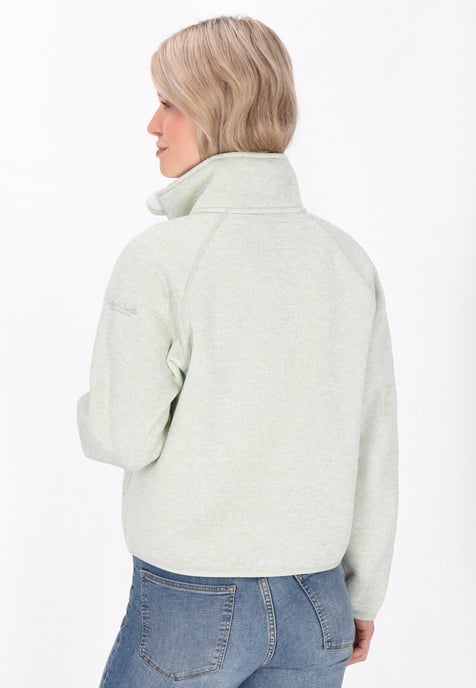 Schmuddelwedda Jas vrouwen saliegroene melange - Image 4