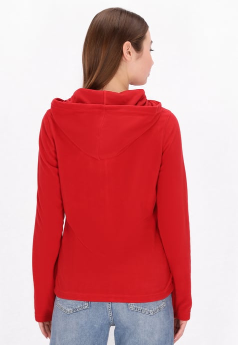 Mymo Fleece jas Dames rood - Image 4