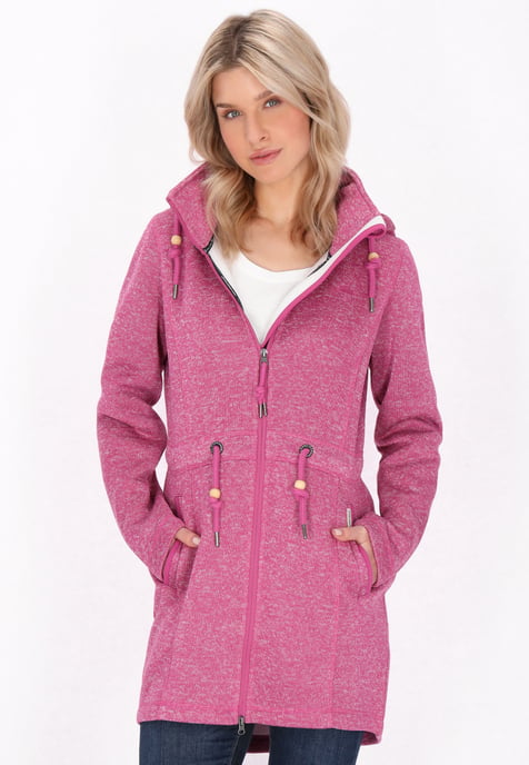 Schmuddelwedda Jas vrouwen roze melange - Image 3