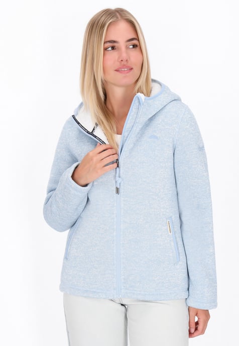 Schmuddelwedda Jas vrouwen lichtblauw melange - Image 3