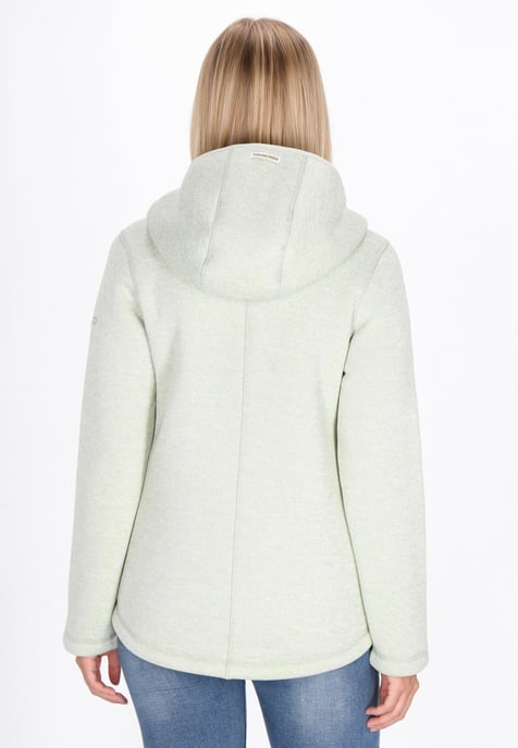 Schmuddelwedda Jas vrouwen saliegroene melange - Image 4