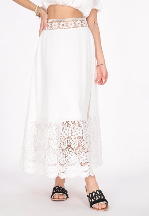 IZIA rok vrouwen wit - Image 3