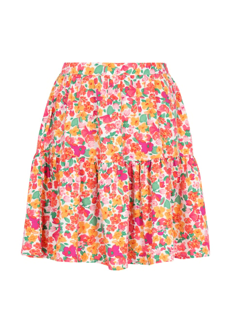 Mymo rok vrouwen rood veelkleurig - Image 1
